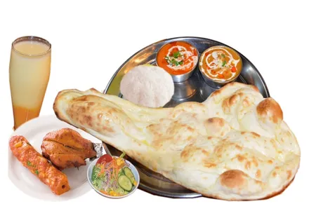 カレーとナンのセット