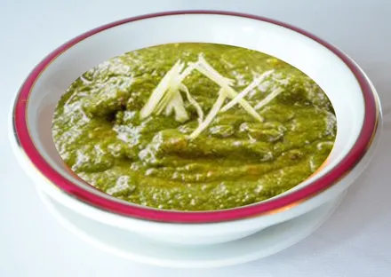 ほうれん草マトンカレー